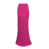 Bluzat Women's Pink / Purple Fuchsia Maxi Skirt In Pink/purple