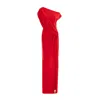 Bluzat Women's Red Scarlet Muse One-shoulder Gown In Red