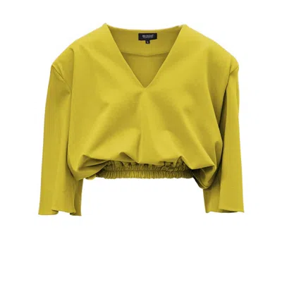 Bluzat Women's Yellow / Orange Lime Blouse In Yellow/orange