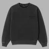 Blvck Acid Wash Sweater In Black