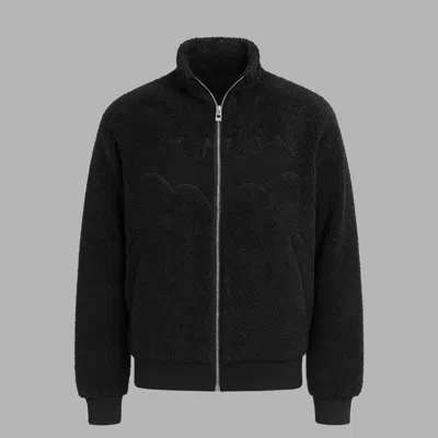 Blvck Batman X  Bold Fleece Jacket In Black