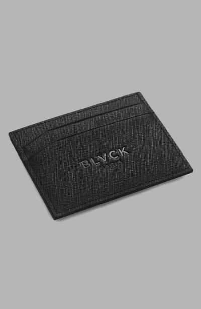 Blvck Classic Card Holder In Black
