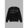 Blvck Harry Potter X  ‘i Must Not Tell Lies' Sweater In Multi