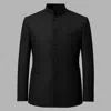 Blvck Mandarin Jacket In Black