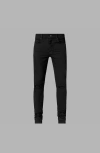 Blvck Monogram Pockets Jeans In Black