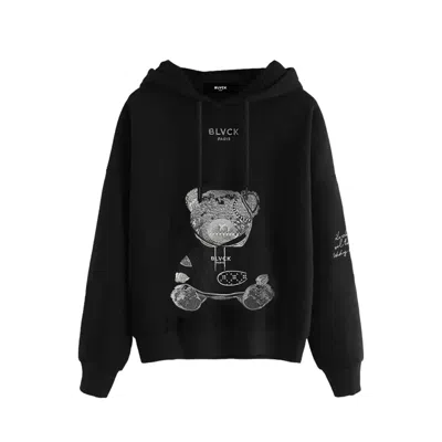 Blvck Paris Black Blvck Evil Twin Teddy Bear Hoodie