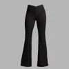 Blvck Paris Blvck Medusa Flare Leggings In Black