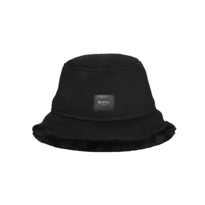 Blvck Paris Blvck Suede Bucket Hat In Black