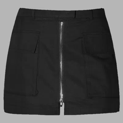 BLVCK PARIS BLVCK ZIPPED SKIRT
