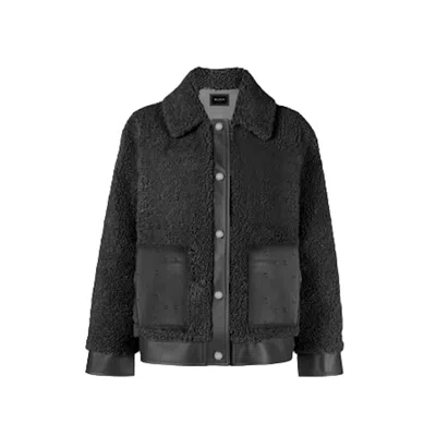 Blvck Paris Men's Black Blvck Sherling Jacket
