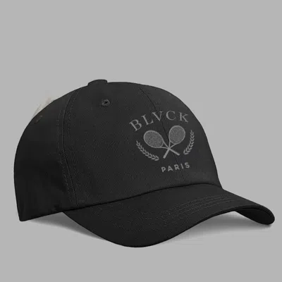Blvck Paris Tennis Cap In Black