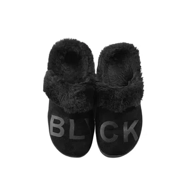 Blvck Paris Women's Black Blvck Slippers