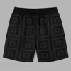 Blvck Pattern Swim Short In Multi