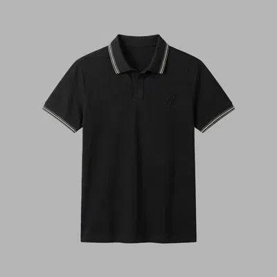 Blvck Signature Polo In Black