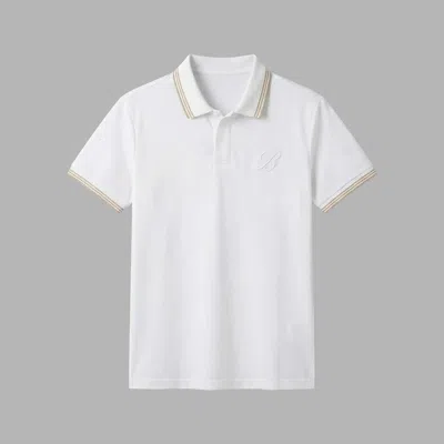 Blvck Signature Polo In White
