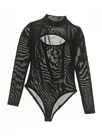 Pre-owned Blvd Bodysuit In Black