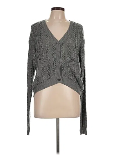 Pre-owned Blvd Cardigan Sweater In Gray