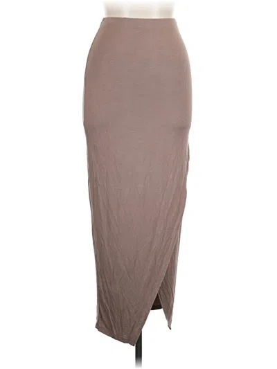 Pre-owned Blvd Casual Skirt In Brown