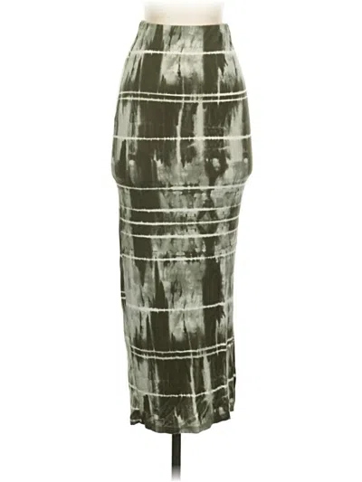 Pre-owned Blvd Casual Skirt In Green