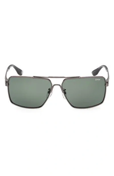 Bmw 60mm Sunglasses In Gray