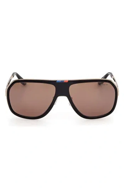 Bmw 63mm Sunglasses In Black