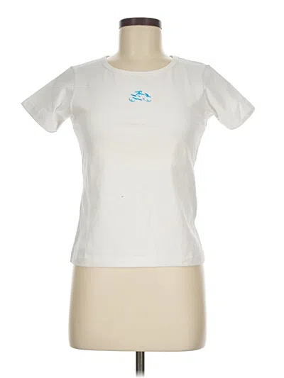 Pre-owned Bmw Active T-shirt In Ivory