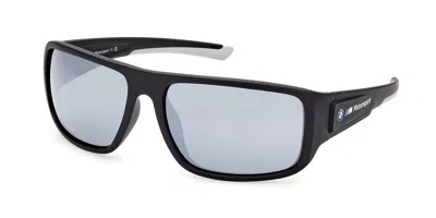 Bmw Bs0023 02c Occhiali Da Sole Neri Per Uomo In Black
