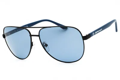 Bmw Bs0028 Aviator Polarized Sunglasses In Black