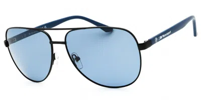Bmw Bs0028 Polarized 02m Occhiali Da Sole Neri Per Uomo In Blue