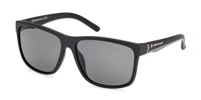 Bmw Bs0042 Polarized 02d Occhiali Da Sole Neri Per Uomo In Black