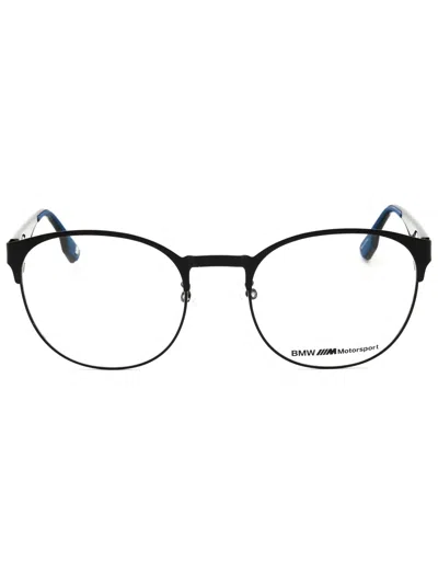 Bmw Bs5001 Eyeglasses In 009 - Matte Gunmetal/clear Demo Lens