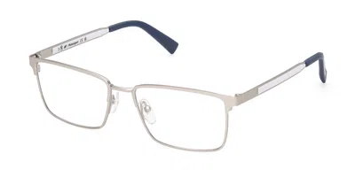 Bmw Bs5023 017 Occhiali Da Vista Argentati Per Uomo (solo Montatura)