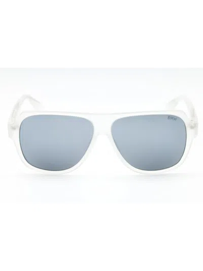 Bmw Bw0035 Sunglasses In Crystal / Smoke Mirror