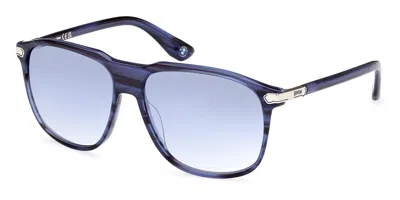 Bmw Bw0036 92w Men's Sunglasses Blue Size 58