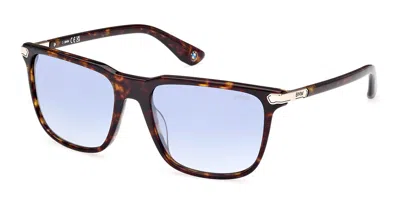 Bmw Bw0037 52w Men's Sunglasses Tortoiseshell Size 56 In Brown