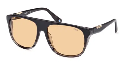 Bmw Bw0041-h 02j Men's Sunglasses Black Size 58