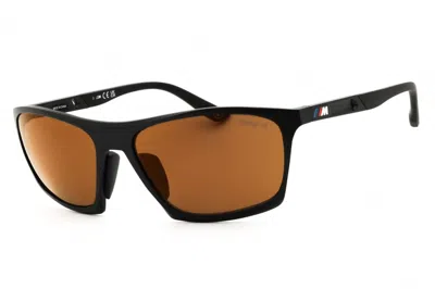 Bmw Bw0047-p 02u Matte Black/bordeaux Mirror In Animal Print