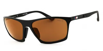 Bmw Bw0047-p 02u Occhiali Da Sole Neri Per Uomo In Brown