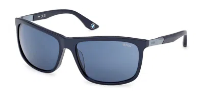 Bmw Bw0065-h 90v Occhiali Da Sole Blu Per Uomo