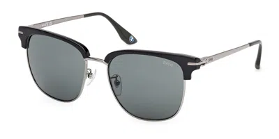 Bmw Bw0067-h 01n Occhiali Da Sole Neri Per Uomo
