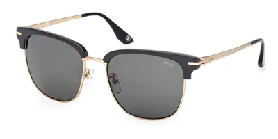 Bmw Bw0067-h Polarized 20d Occhiali Da Sole Grigi Per Uomo