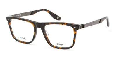 Bmw Bw5002-h Men's Glasses, Tortoiseshell, Size 52 In Brown