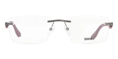 Bmw Bw5018 Men's Glasses, Gunmetal, Size 56 In Gray