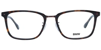 Bmw Bw5034-d Asian Fit Men's Glasses, Tortoiseshell, Size 55 In Brown
