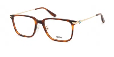 Bmw Bw5037 053 Men's Glasses Tortoiseshell Size 54 - Free Lenses - Blue Light Block Available In Brown