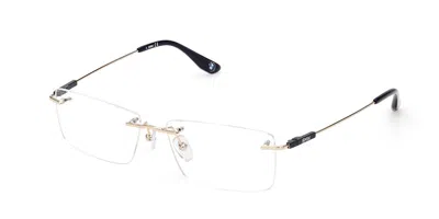 Bmw Bw5066-h Men's Glasses, Gold, Size 56