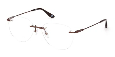 Bmw Bw5067-h Men's Glasses, Brown, Size 56
