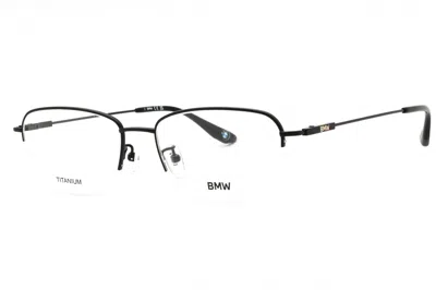 Bmw Bw5068h Rectangular Titanium Eyeglasses In Grey
