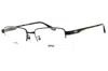 Bmw Bw5072h Rectangular Metal Eyeglasses In Black