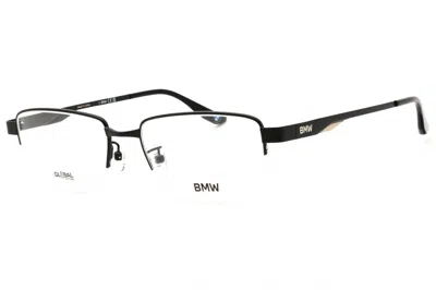 Bmw Bw5072h Rectangular Metal Eyeglasses In Black